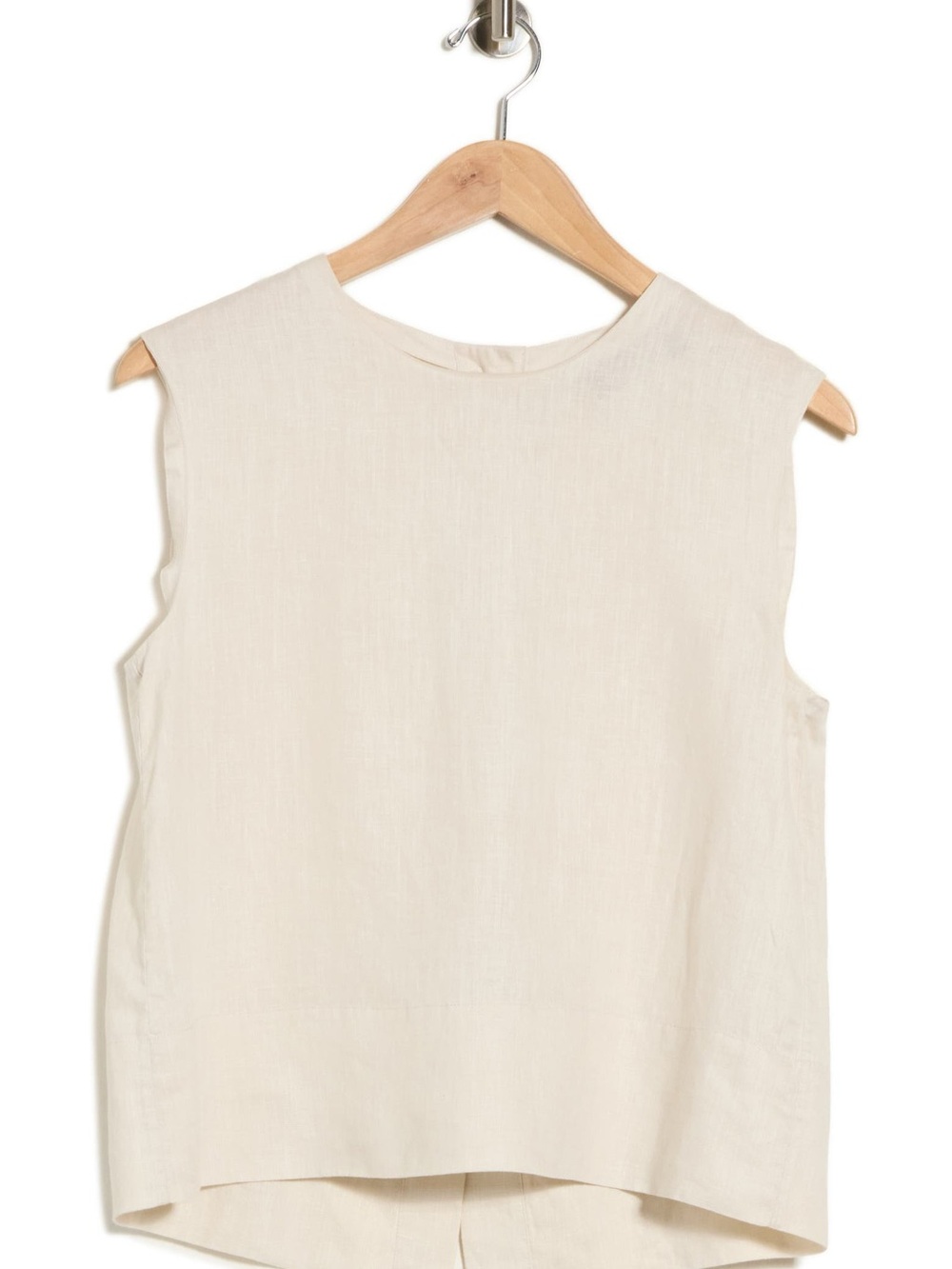 Theory Button Back Sleeveless Shell - - Picture 3 of 5
